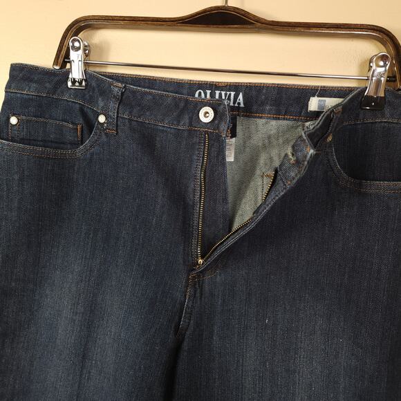 FDJ French Dressing Jeans OLIVIA Blues Straight Leg Jeans Size 16 - Picture 9 of 11